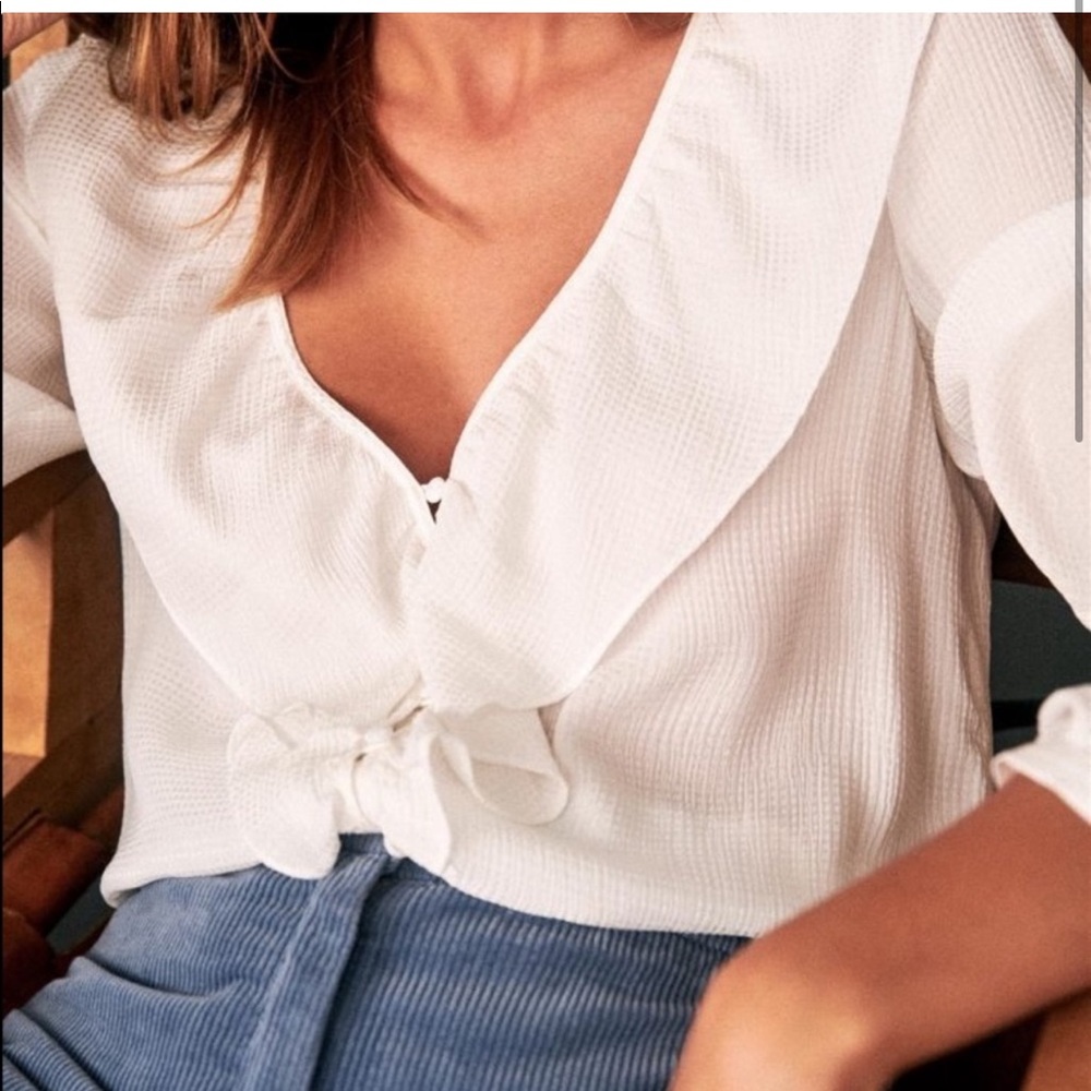 Sezane Priscilla Blouse FR 38 (S/M/6 US)